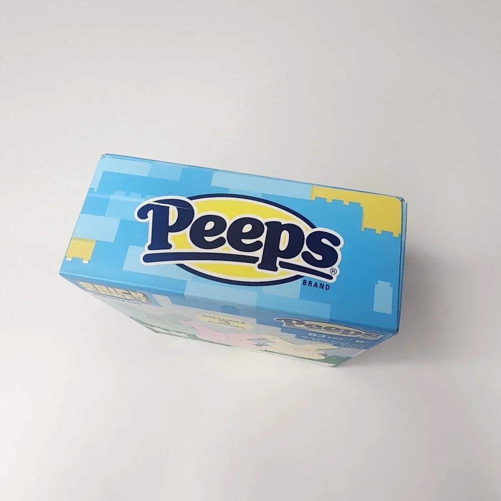 Brick Craft 3 Peeps Building Sets And 2 Sticker Sheets New in Box Sealed Easter